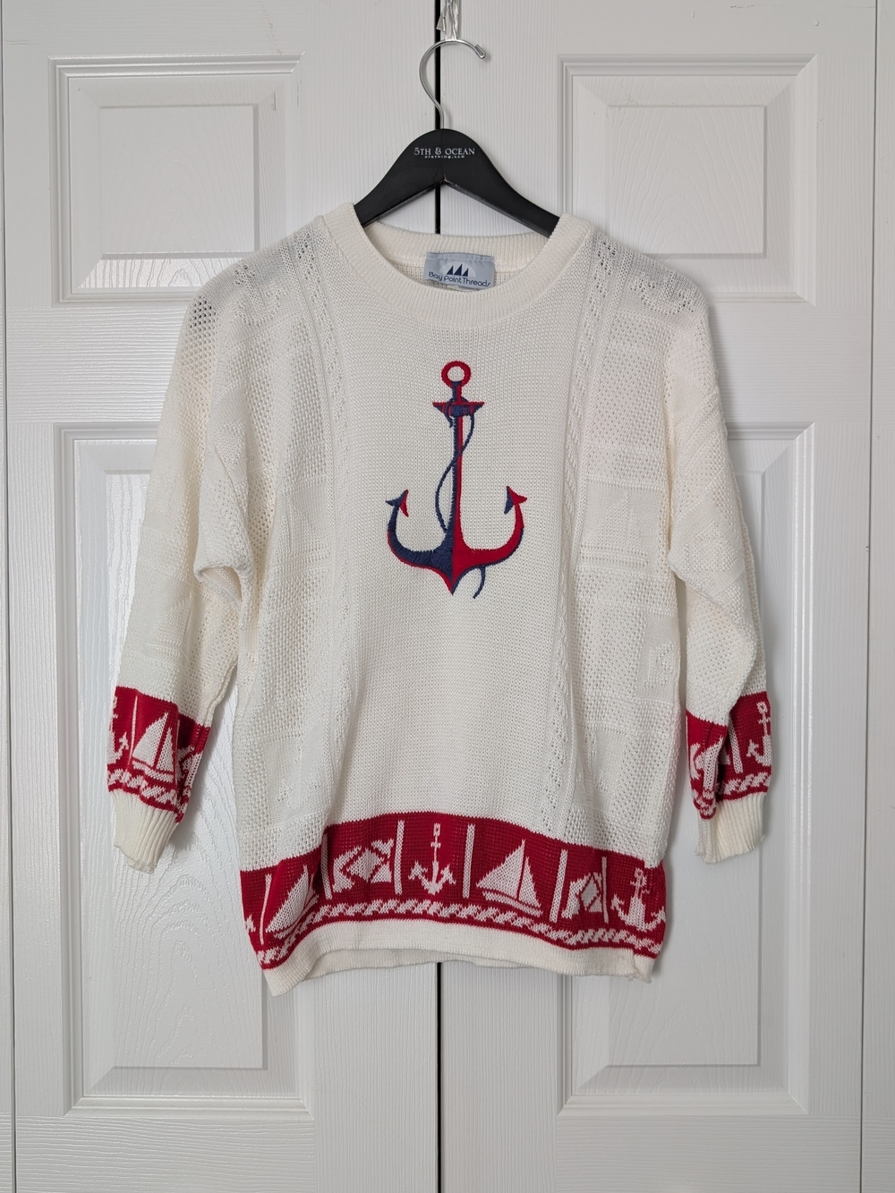 Vintage 80s Nautical Sweater